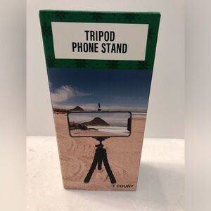 NWOT Festive Voice Tripod Phone Stand Use w/smartphones up to 53mm/2.08 in W